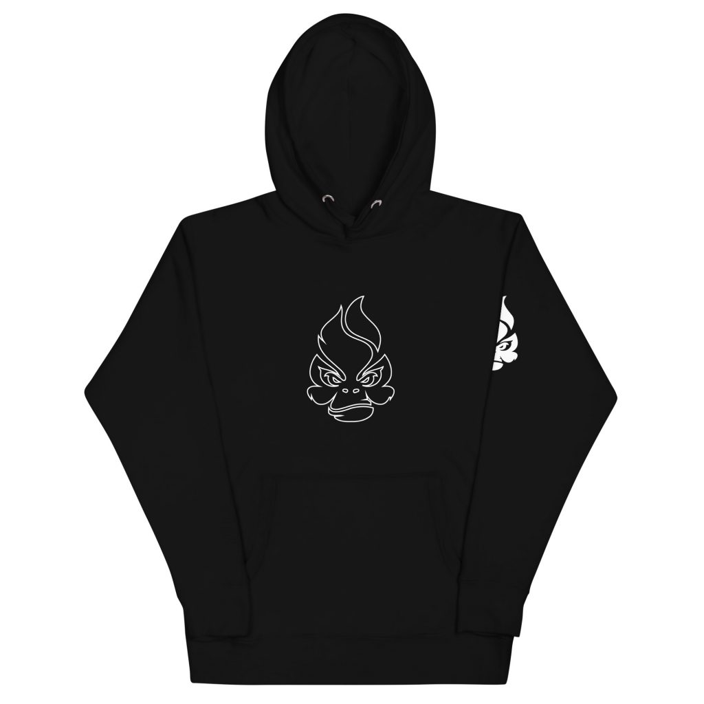 Black Rebel Logo Hoodie